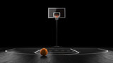 Fototapeta Łazienka - Basketball Arena with basketball ball