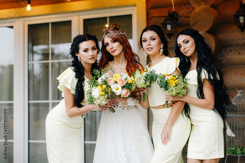 fashionable bridesmaid dresses