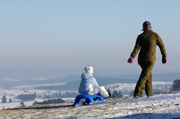 Neige loisirs famille climat hiver