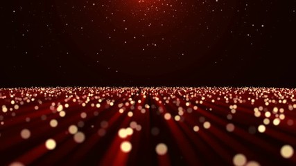 Wall Mural - abstract holiday lights background 