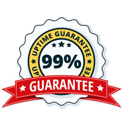 99% Uptime Guarantee illustration