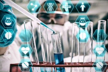 Poster - Composite image of medecine