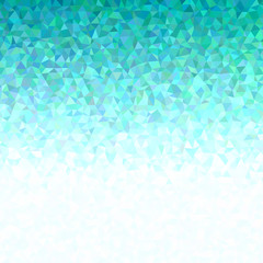 Poster - Geometric abstract retro polygonal triangle background design