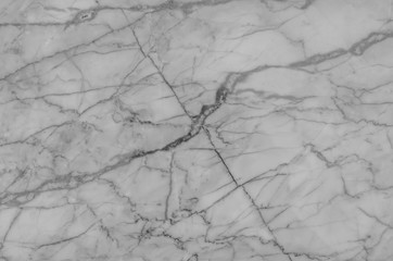 Wall Mural - black and white natural marble pattern texture background