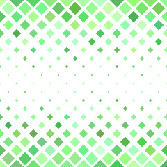 Poster - Green square pattern background - geometrical vector illustration from diagonal squares