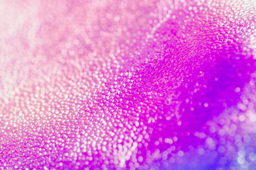 Aufkleber - Bright shiny holographic purple and blue neon real texture