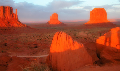 Poster - Summer in the Monument Valley