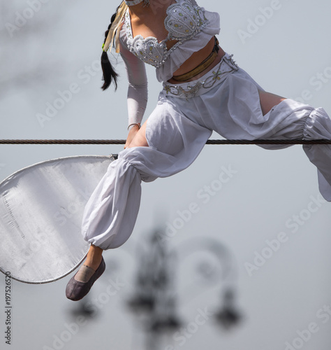 Fotografía The girl the tightrope walker