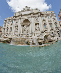 Sticker - Trevi Fountain, Rome