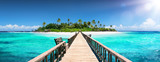 Tropical Destination - Maldives - Pier For Paradise Island
