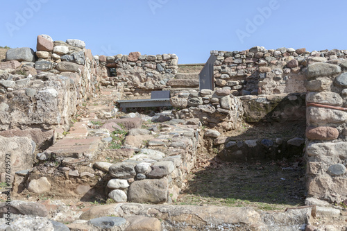 Cuadros en Lienzo Ancient ruins, roman legacy,vila romana can terrers,La Garriga,Catalonia,Spain