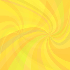 Poster - Abstract double spiral ray background - vector graphic from twisted rays in colorful tones