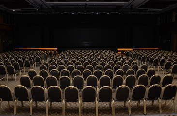 empty conference hall