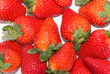 Strawberries fruit isolated 2