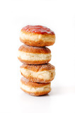 Fototapeta Mapy - German or Austrian donuts, so called Krapfen