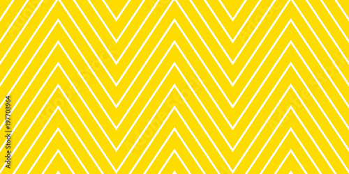 Summer background chevron pattern seamless yellow and white.