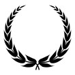 Heraldic wreath icon. Simple illustration of heraldic wreath vector icon for web