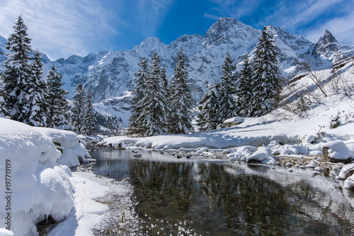Zdjęcie XXL Zimowy krajobraz