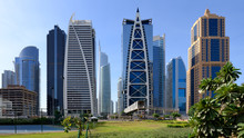 Skyscrapers Of Jumeirah Lake Towers In Dubai