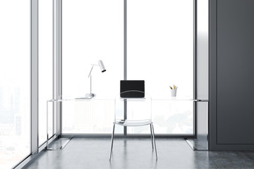 Poster - Loft home office interior
