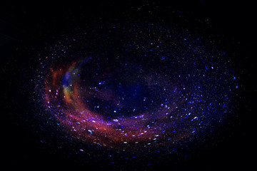 Wall Mural - Galaxy and nebula . Starry outer space background texture