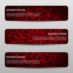 Wall Mural - abstract vector banners with bright geometric background annual report design templates future poste