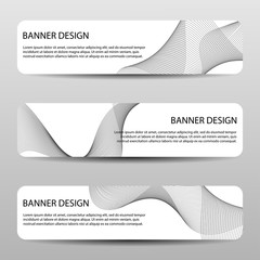 Wall Mural - abstract vector banners with bright geometric background annual report design templates future poste