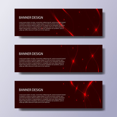 Wall Mural - abstract vector banners with bright geometric background annual report design templates future poste