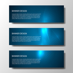 Wall Mural - abstract vector banners with bright geometric background annual report design templates future poste