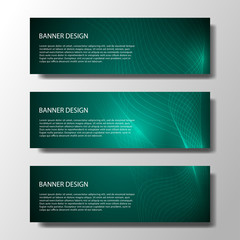 Wall Mural - abstract vector banners with bright geometric background annual report design templates future poste