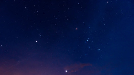 Wall Mural - beautiful night starry sky
