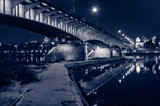 Fototapeta Fototapety z mostem - Slasko-Dabrowski Bridge