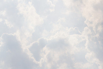 white sky background, white cloud texture, concept : weather forecast, cloudy, rain, aviation weathe