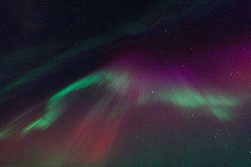Wall Mural - aurora boreale in islanda