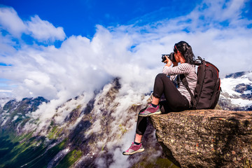 Wall Mural - Nature photographer Norway