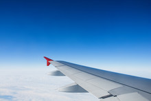 View Of Jet Plane Wing