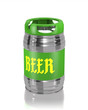 Beer keg (3d illustration).