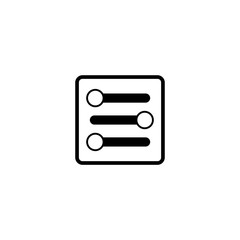 Sticker - switch icon. sign design