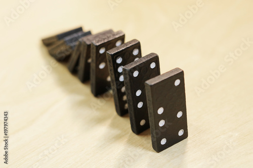 Falling Dominoes The Domino Principle The Domino Game Buy This Stock Photo And Explore Similar Images At Adobe Stock Adobe Stock