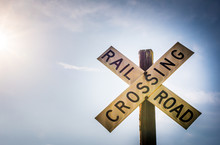 Railroad Crossing Sign 