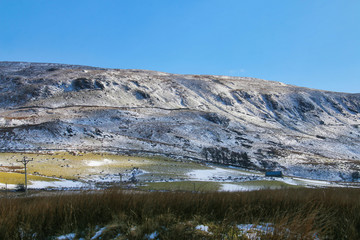 Sticker - Winter in Snowdonia National Park, Wales, UK