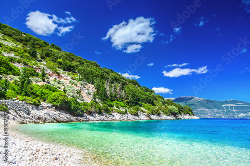 Coast of Kefalonia island, Greece