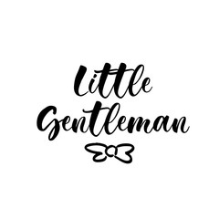 Hand lettered baby quote