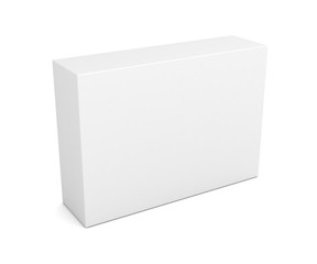 Wall Mural - blank retail product box concept  3d illustration