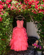 bright pink quinceañera dress 
