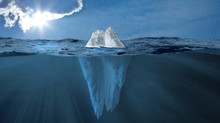 Eisberg Im Meer