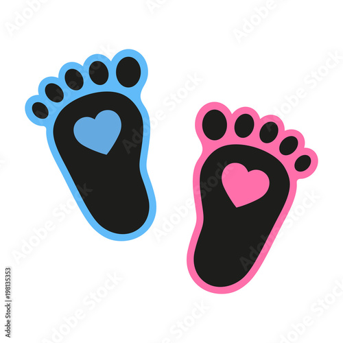 Free Free 149 Baby Footprint Heart Svg SVG PNG EPS DXF File