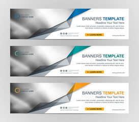Wall Mural - abstract web banner design background or header templates