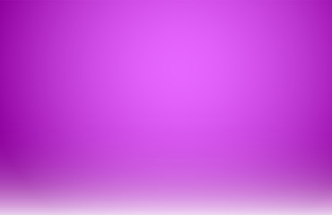 Wall Mural - abstract blurred purple gradient with lighting background. studio room.