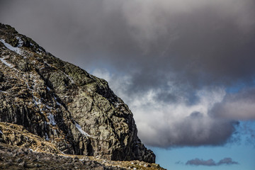 Wall Mural - Rocks on Scafell